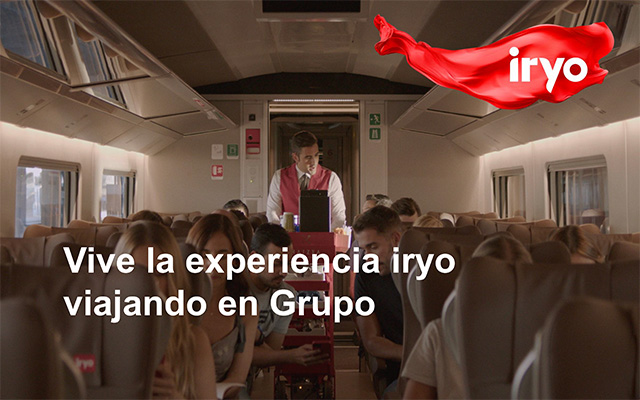 Live the iryo experience traveling in a group